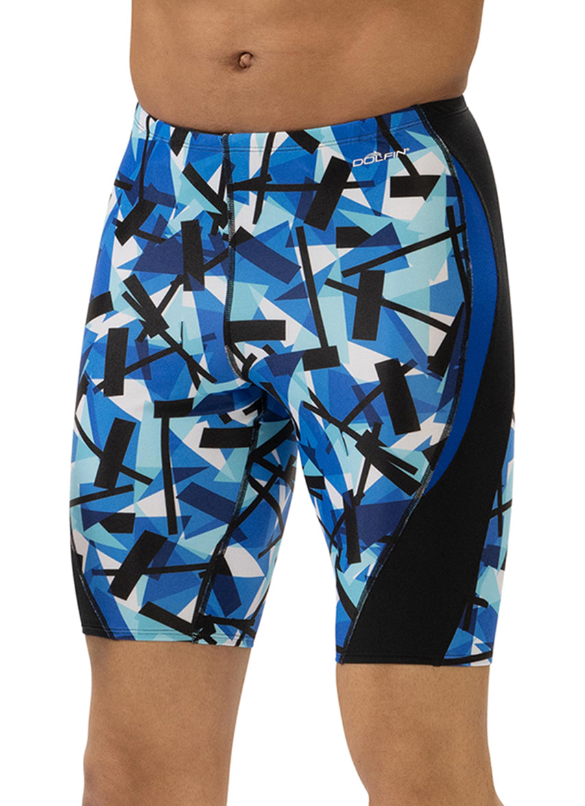 Men's Reliance Color Blocked Razor Jammer Swimsuit