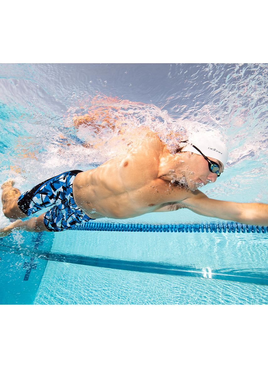 Men's Reliance Color Blocked Razor Jammer Swimsuit