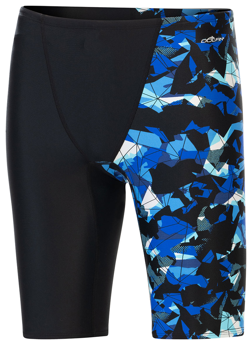 Men's Xtrasleek Implode Asymmetrical Jammer Swimsuit