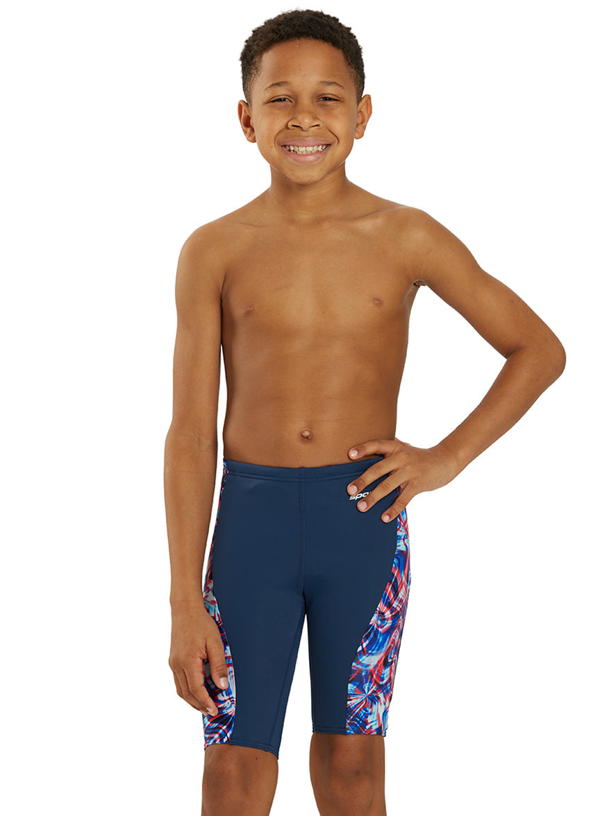 Sonic Bloom Splice Jammer Swimsuit (22-40)