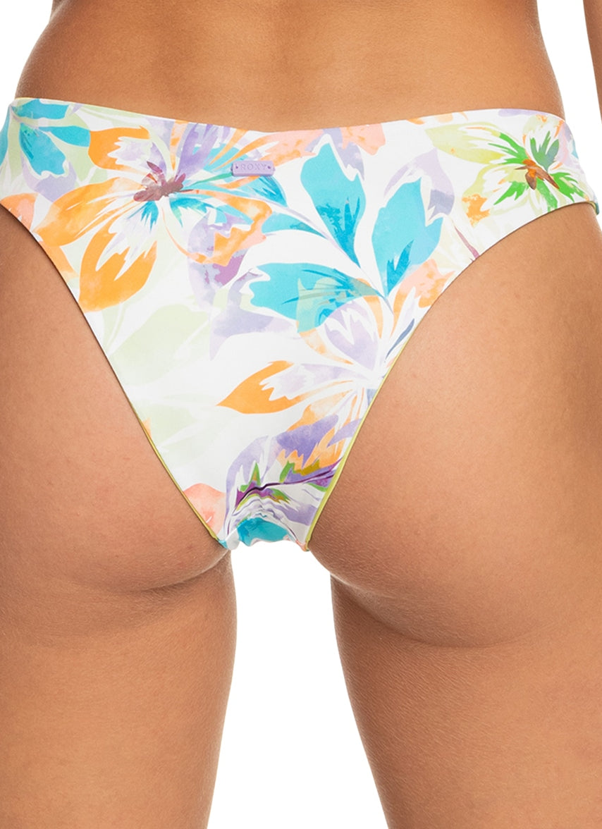 Women's Retro Revo High Leg Cheeky Bikini Bottom