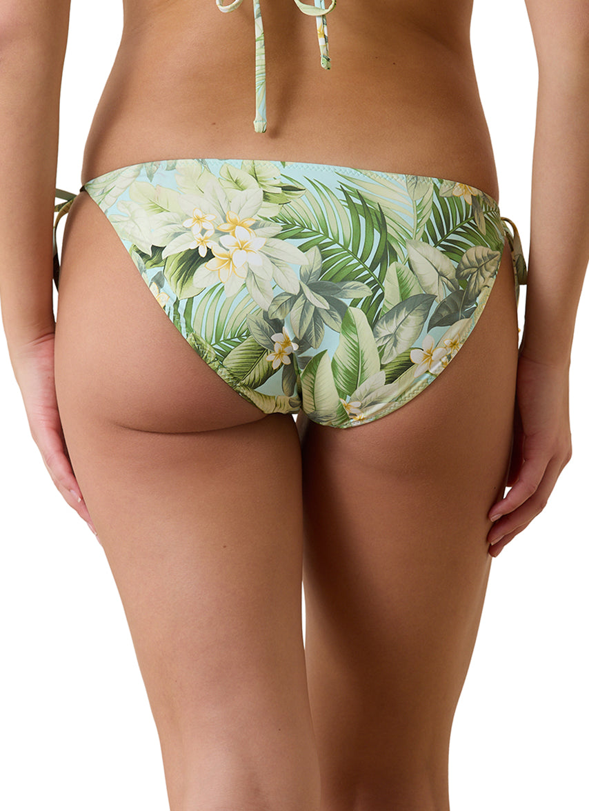 Women's Paradise Fronds Reversible String Bikini Bottom