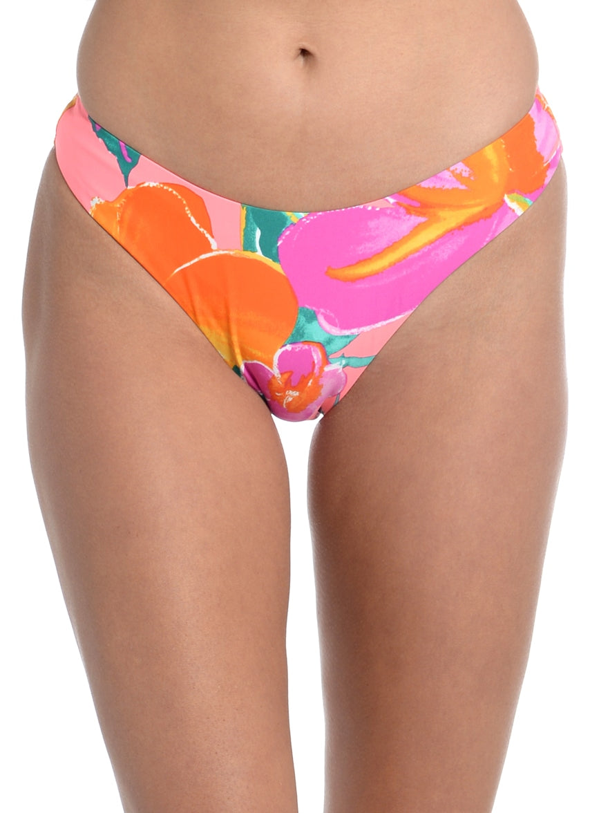 Women's Isla Del Sol Scoop Front Bikini Bottom