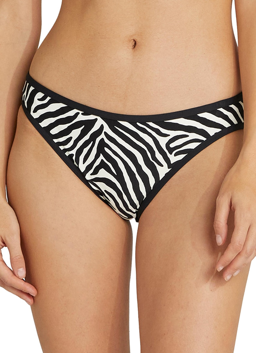 Women's Zebra Classic Bikini Bottom