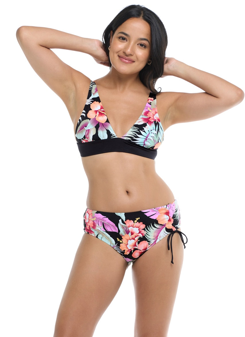 Women's Flirtation Isabella Wide Band Triangle Bikini Top