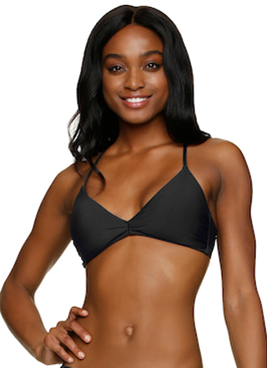 Women's Resort Essentials Lace Back Bralette Bikini Top