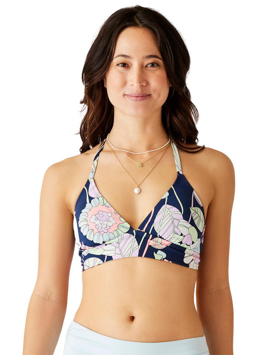 Women's  Dahlia Criss Cross Back Bikini Top