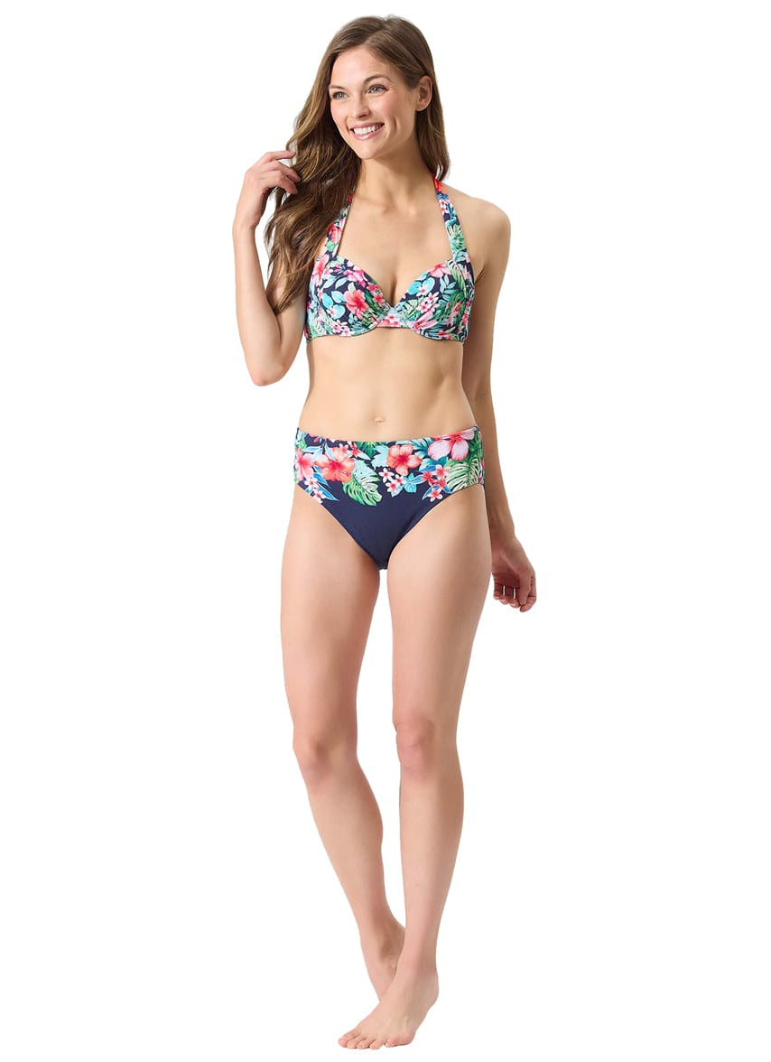 Women's Island Cays Flora Underwire Bra Sized Bikini Top