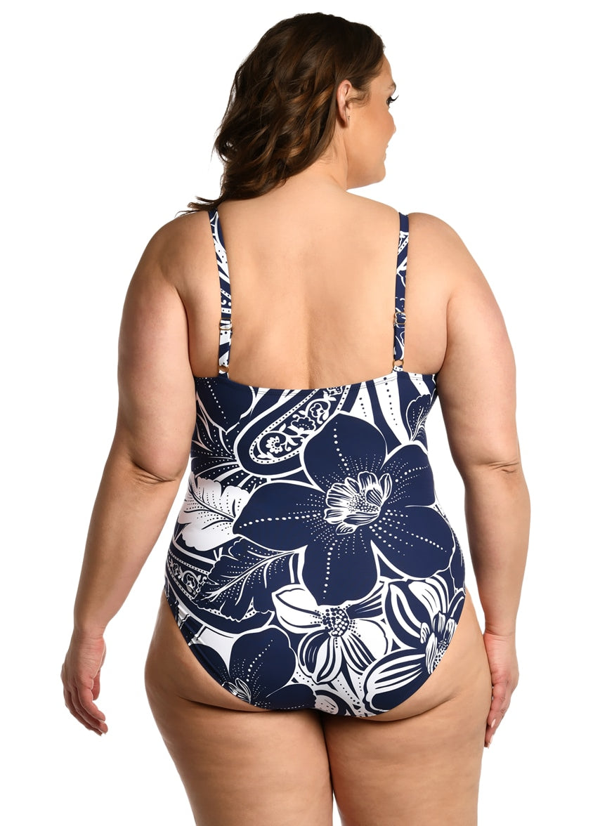 Women's Plus At the Playa Lingerie One Piece Swimsuit