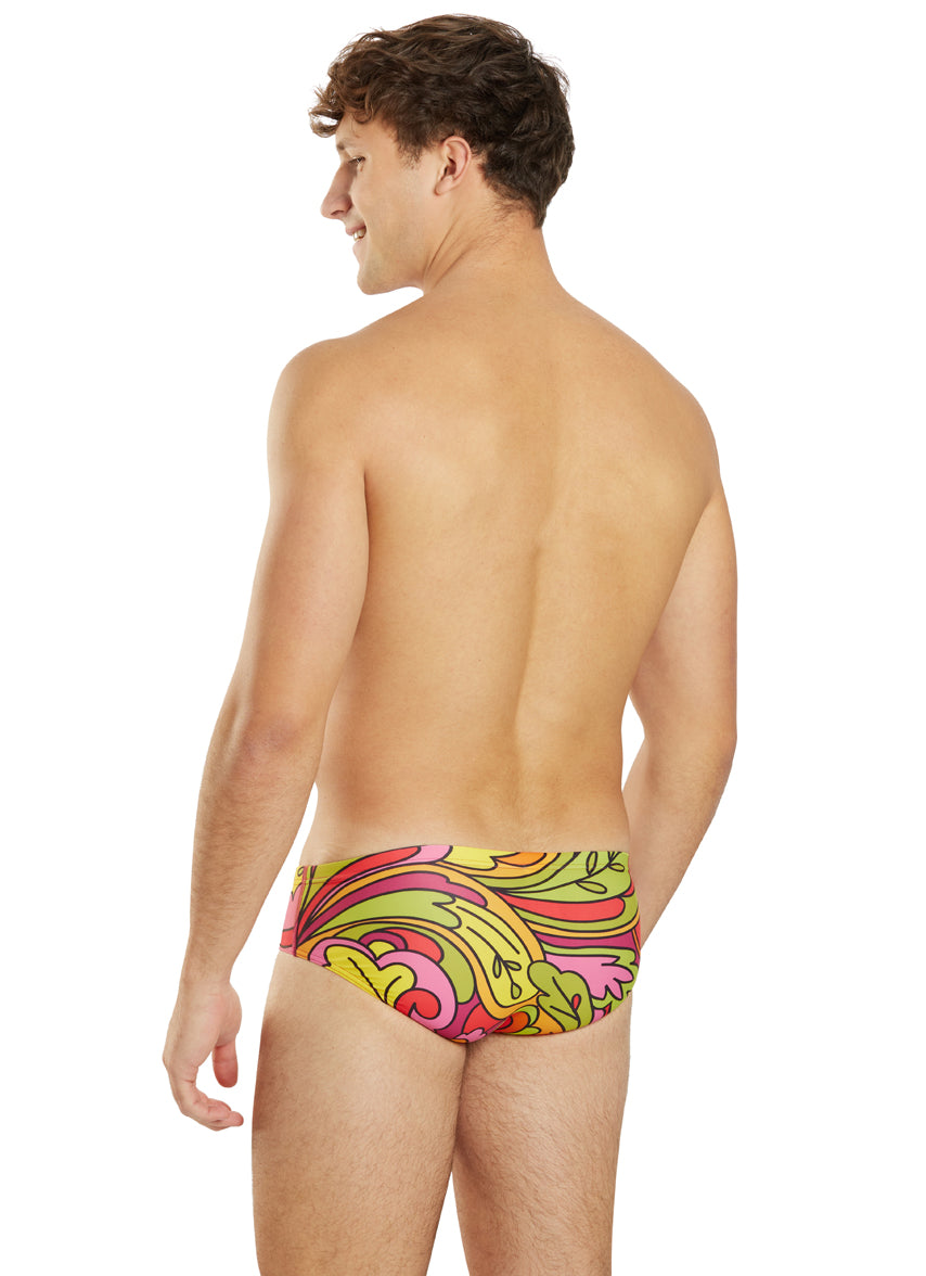 Groovy Zodiac Leo Brief Swimsuit (26-40)