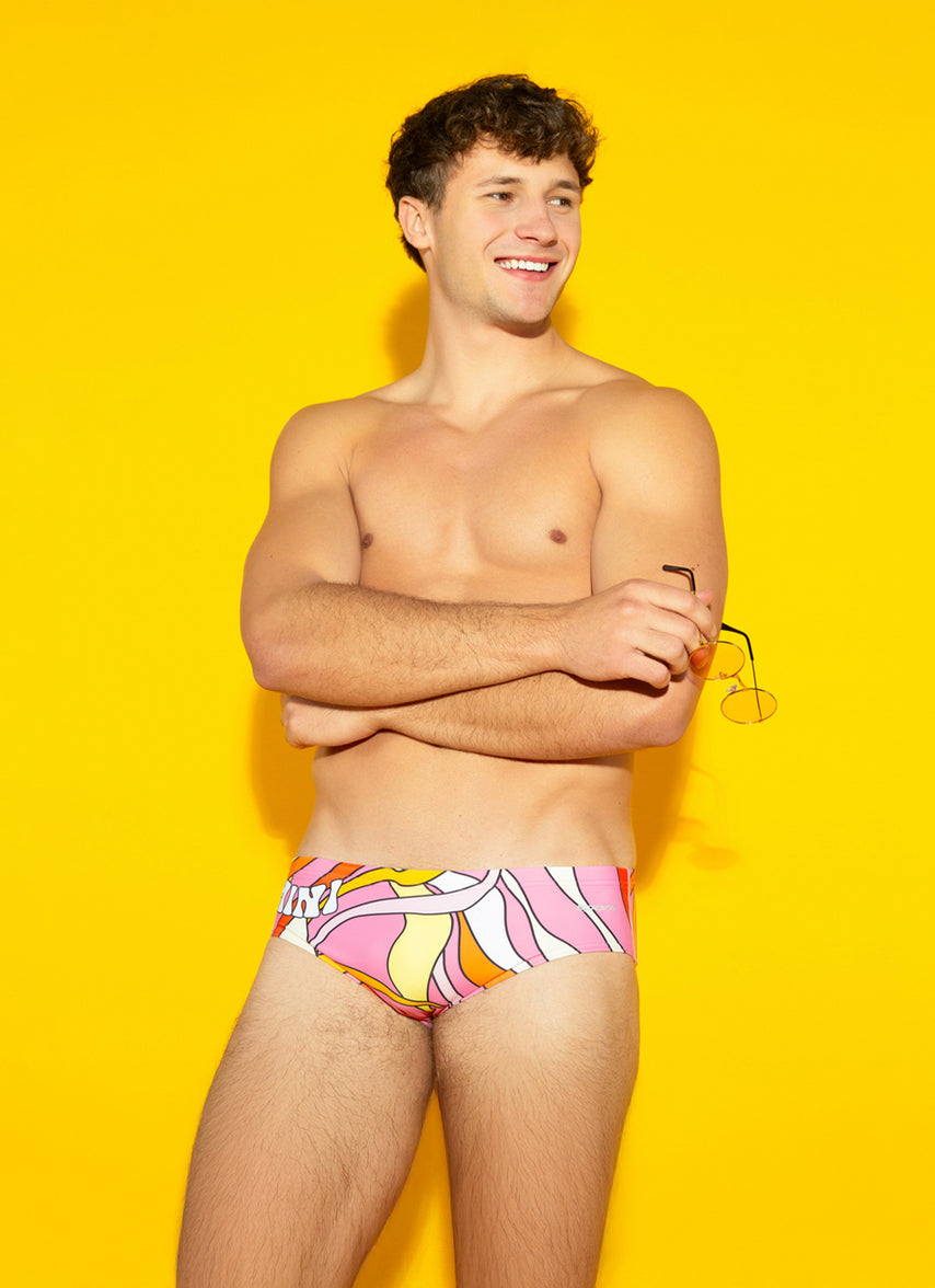 Groovy Zodiac Gemini Brief Swimsuit (26-40)