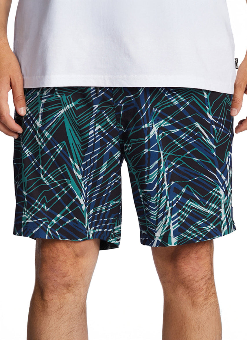 Men's 17" Surftrek Elastic Swim Trunks