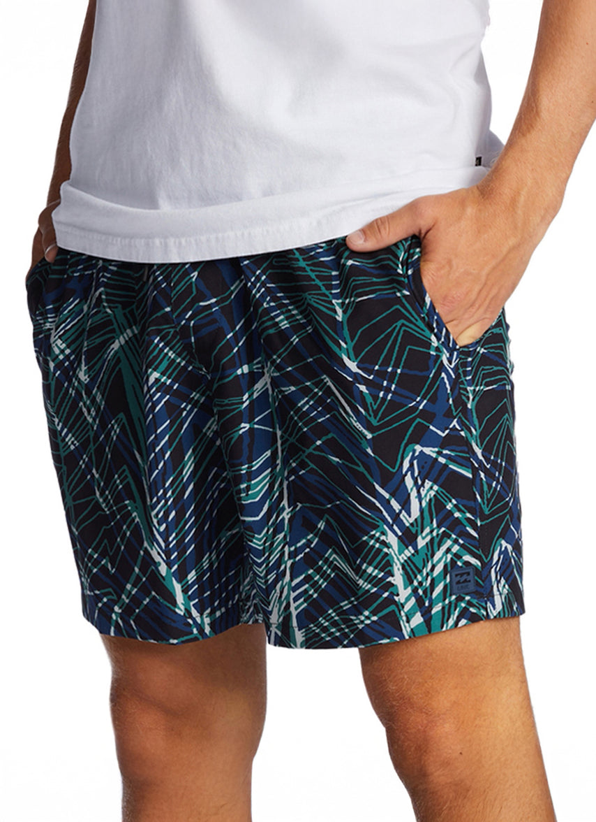 Men's 17" Surftrek Elastic Swim Trunks