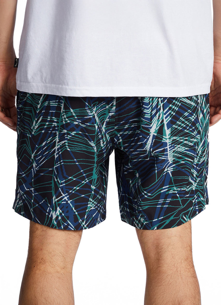Men's 17" Surftrek Elastic Swim Trunks