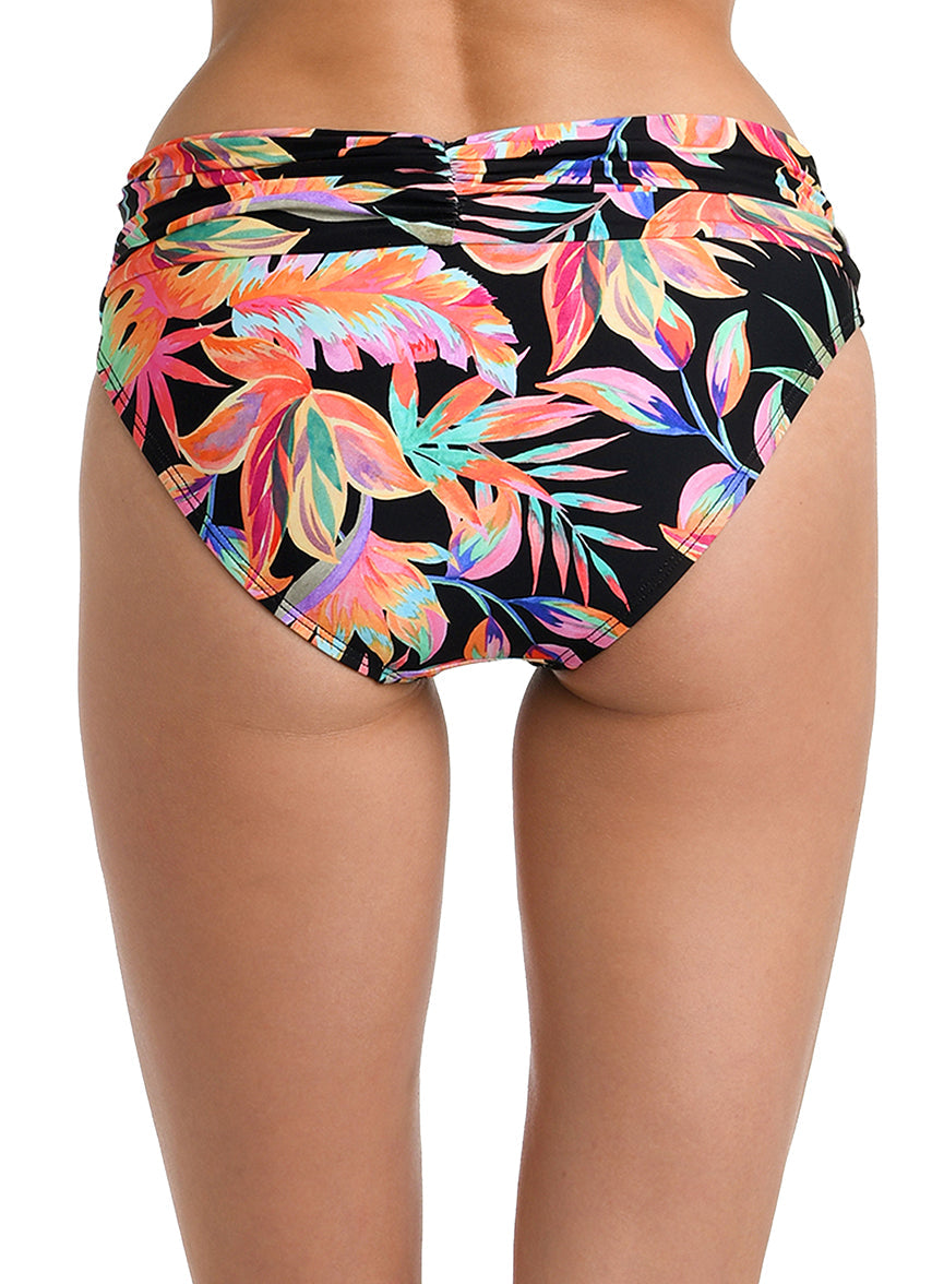 Women's Best Escape Shirred Band Hipster Bikini Bottom