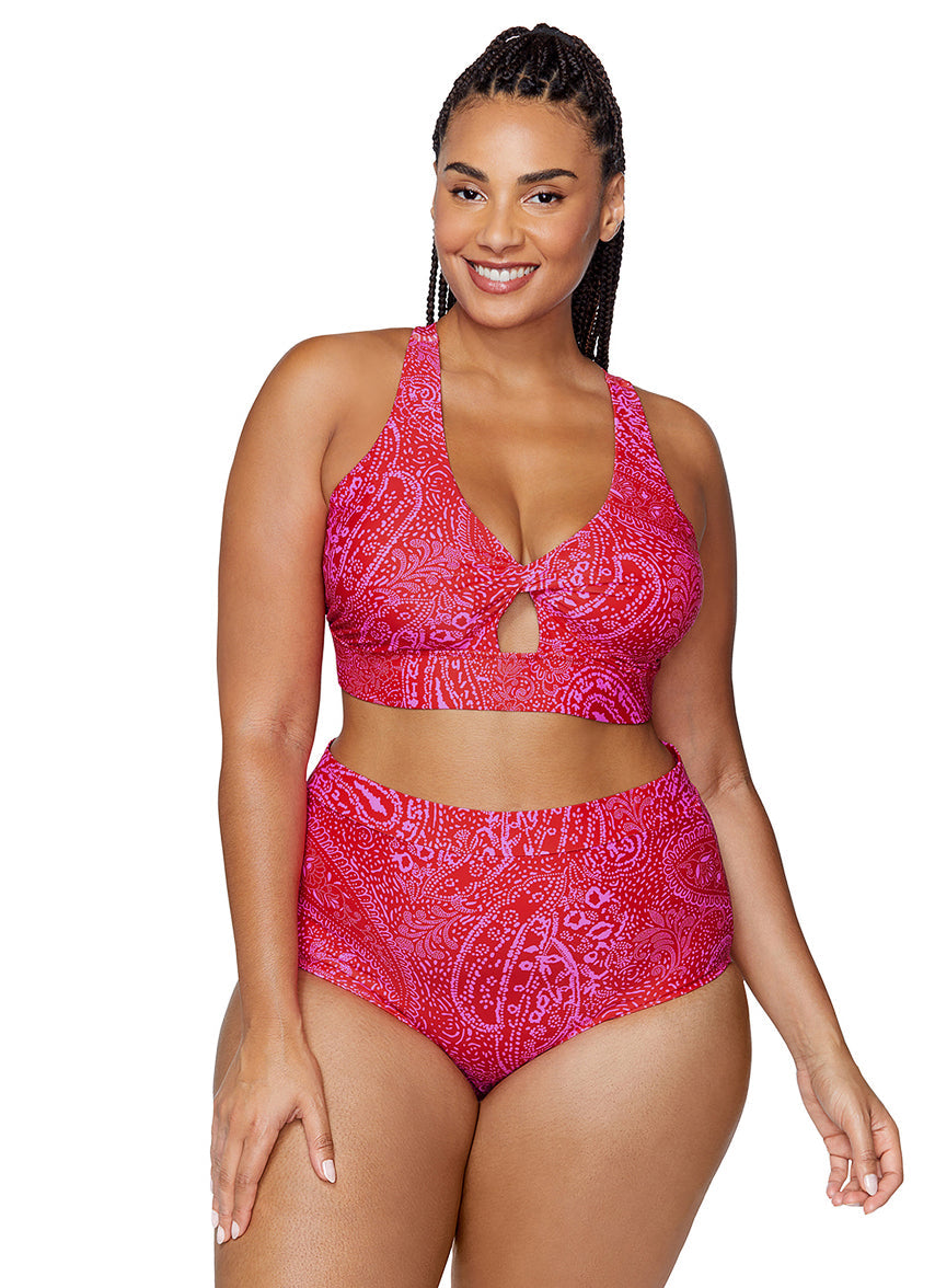 Women's Las Virgenes Via Plus Size Bikini Top