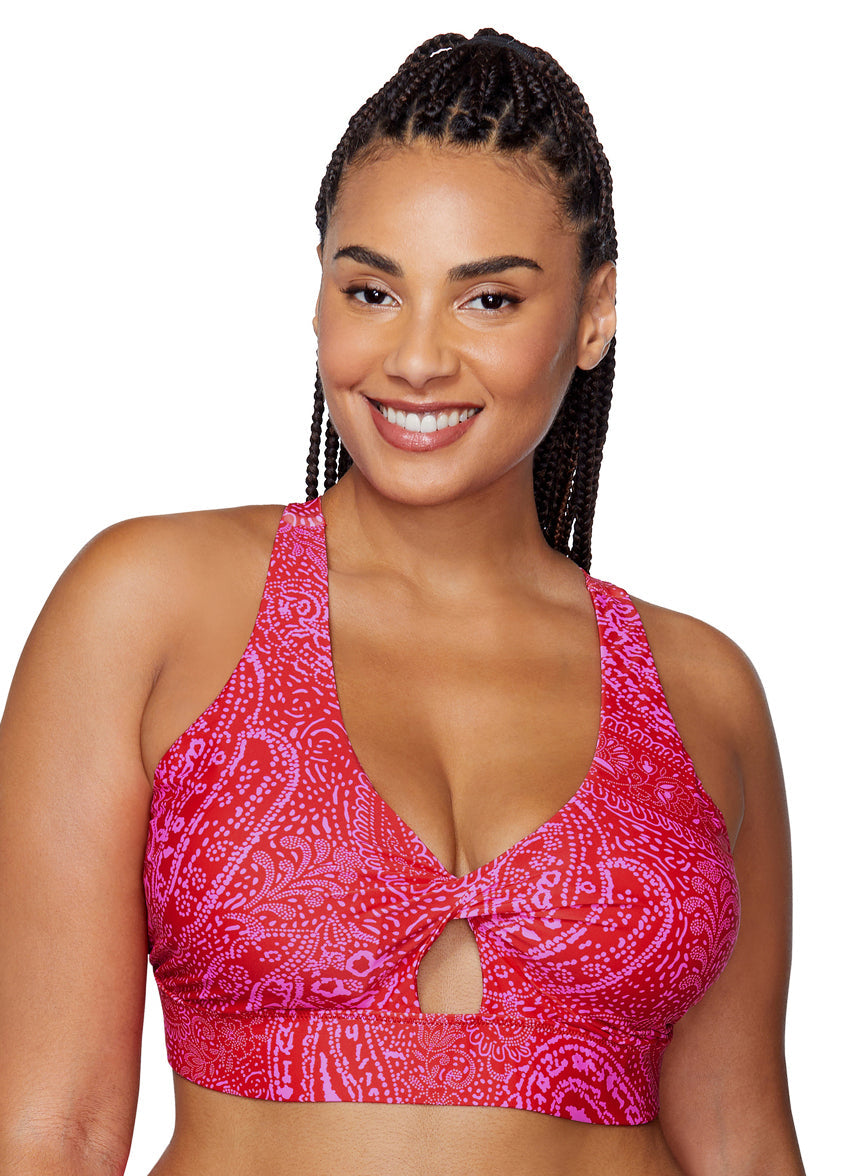 Women's Las Virgenes Via Plus Size Bikini Top