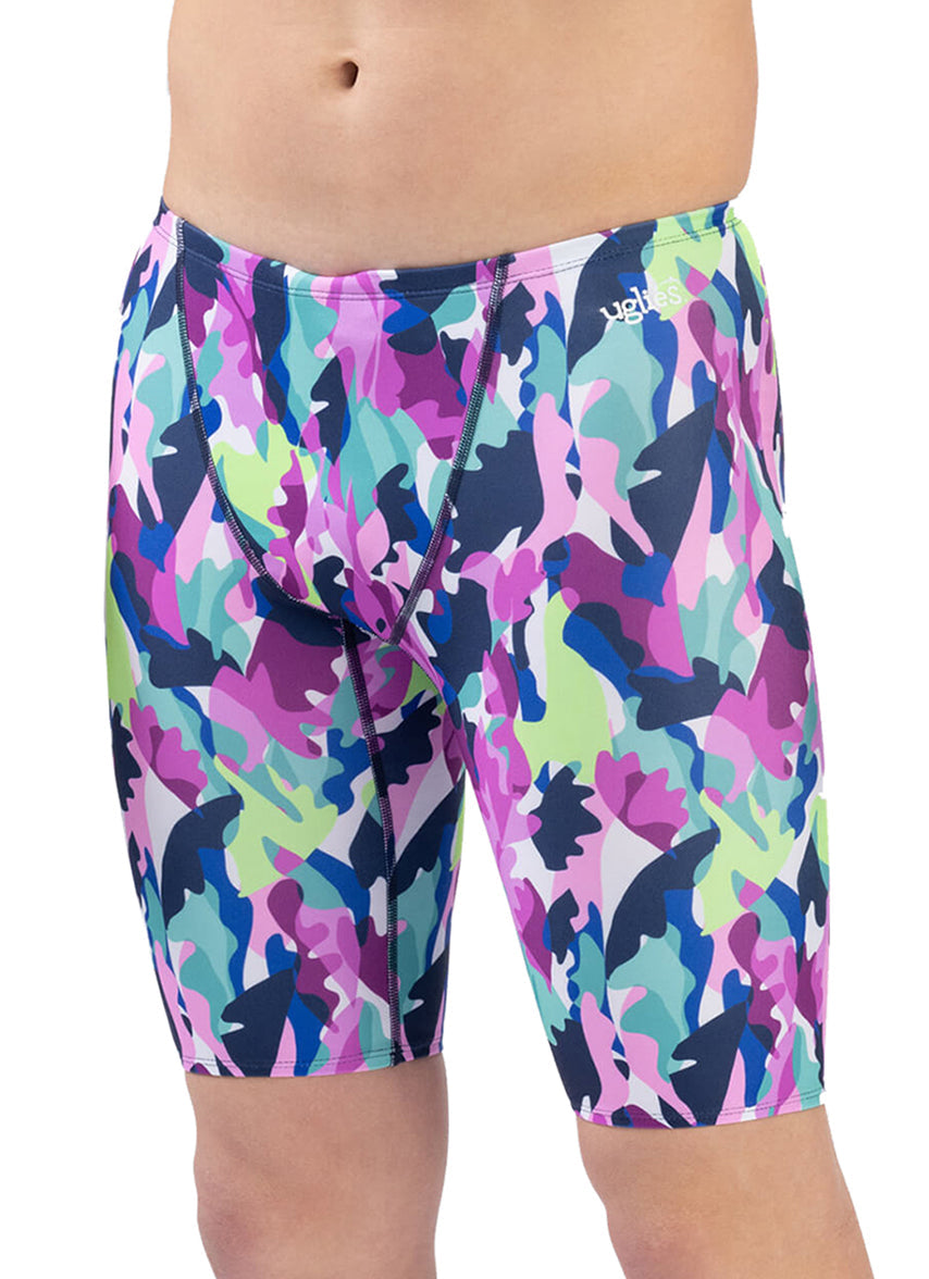 Men's Print Jammer Swimsuit