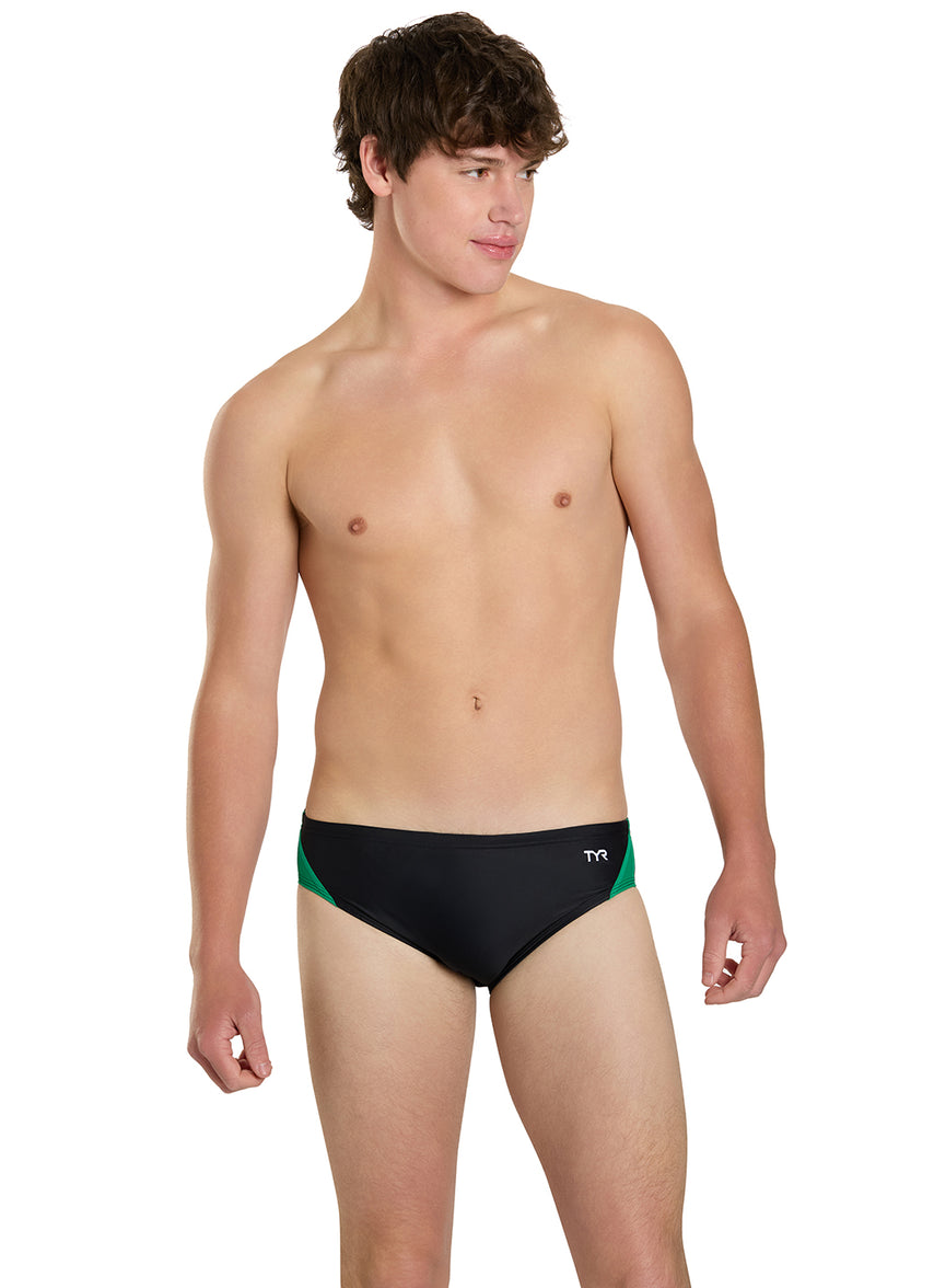 Men's Alliance Splice Racer Brief Swimsuit