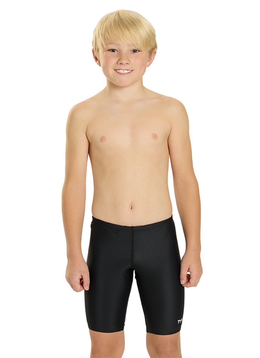 The  Men's TYReco Solid Jammer Swimsuit