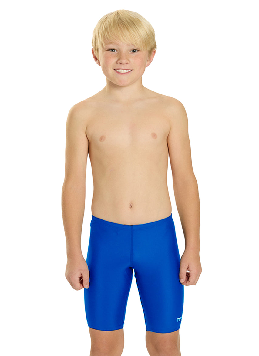 The  Men's TYReco Solid Jammer Swimsuit