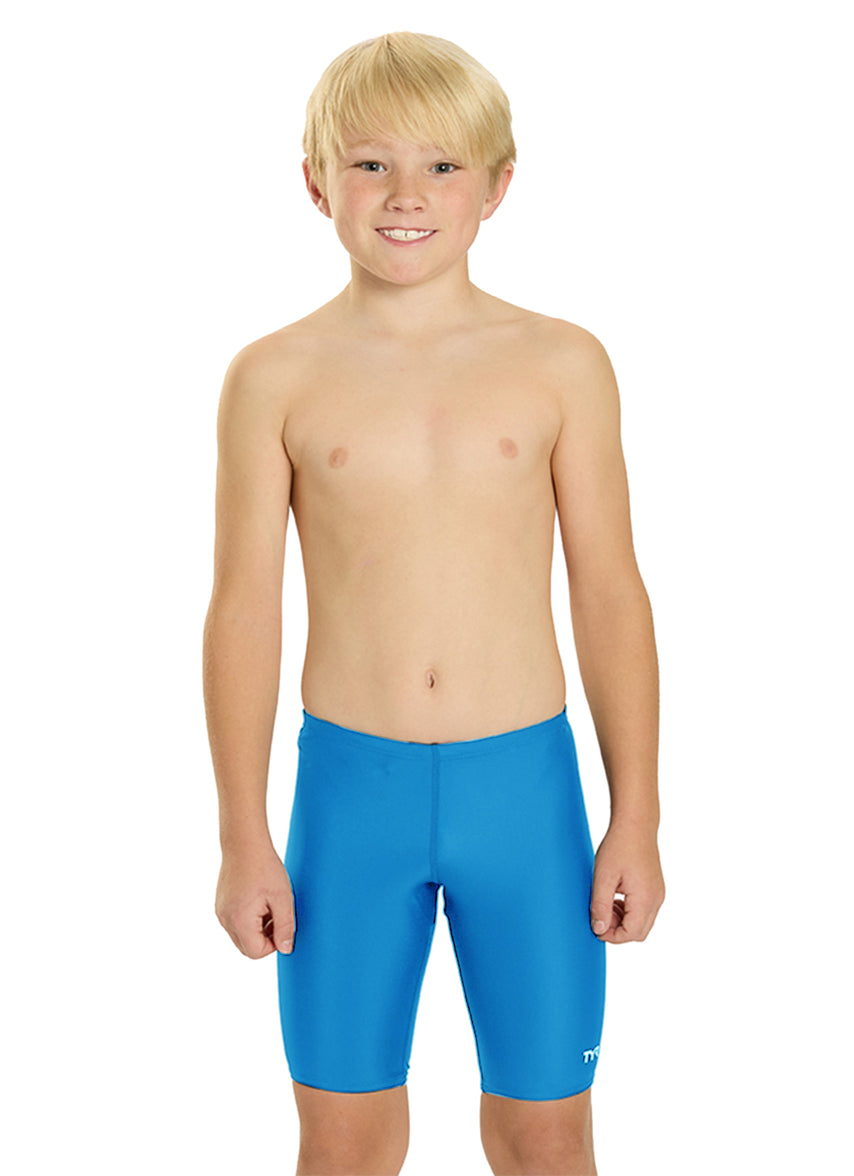 The  Men's TYReco Solid Jammer Swimsuit