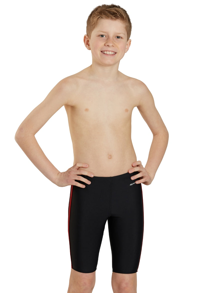 Piped Splice Swim Jammer Swimsuit (22-40)