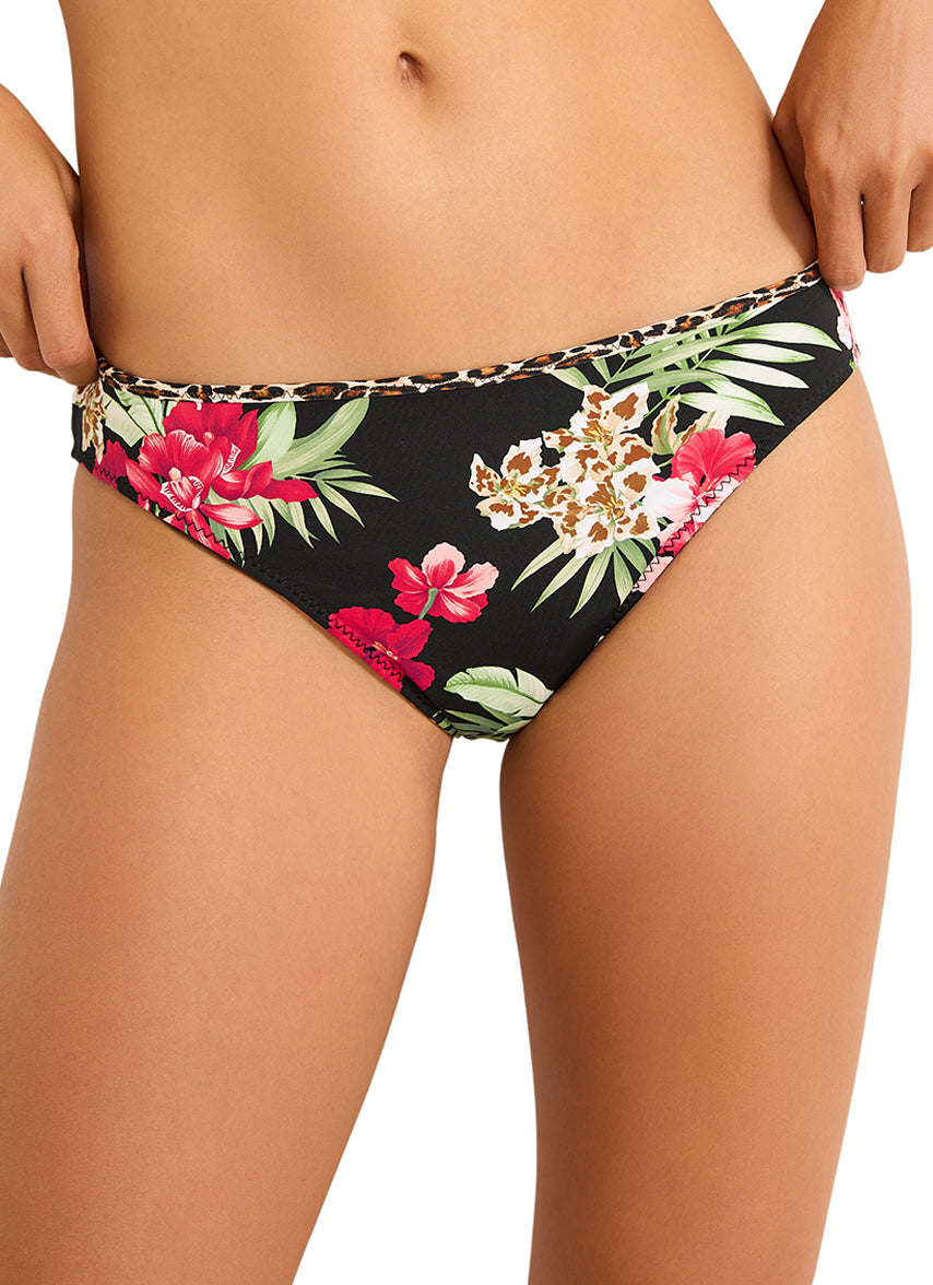 Women's Lily Cat Reversible Hipster Bikini Bottom