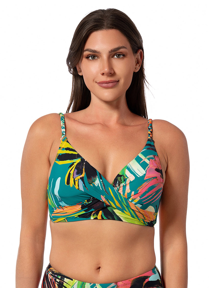 Women's Sunset Magic Vera Surplice Bikini Top