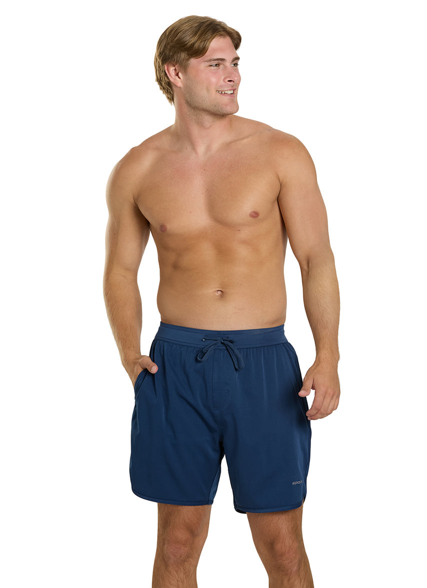 Men's Stretch Short with Compression Liner