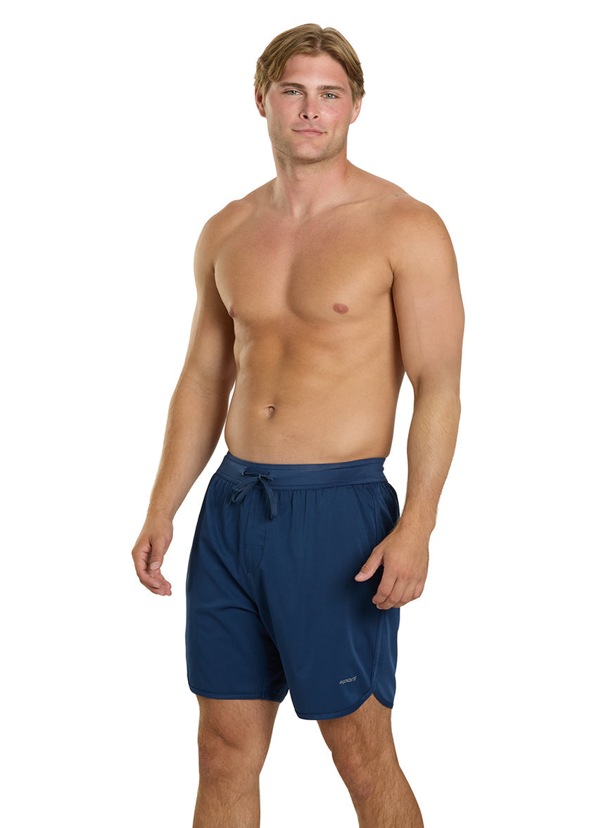 Men's Stretch Short with Compression Liner