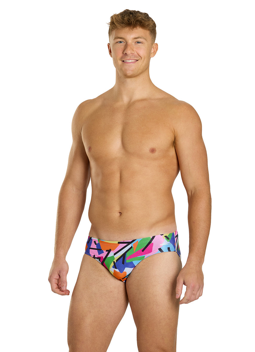 HydroLast Electric Pop Brief Swimsuit (26-40)