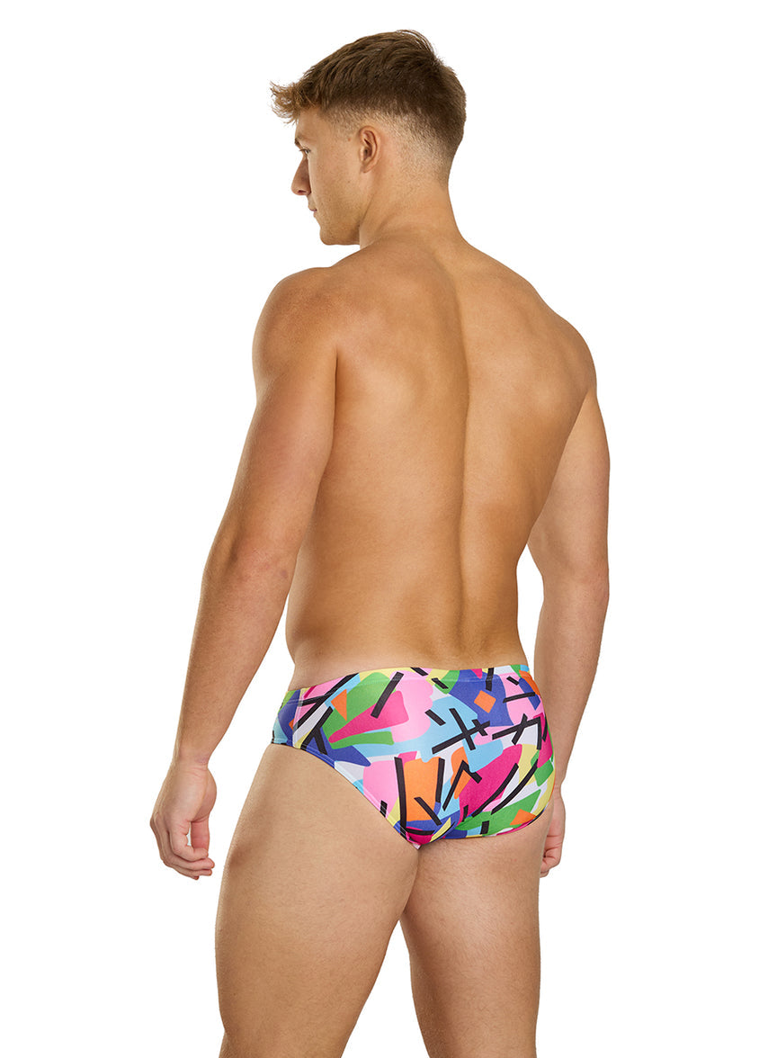HydroLast Electric Pop Brief Swimsuit (26-40)