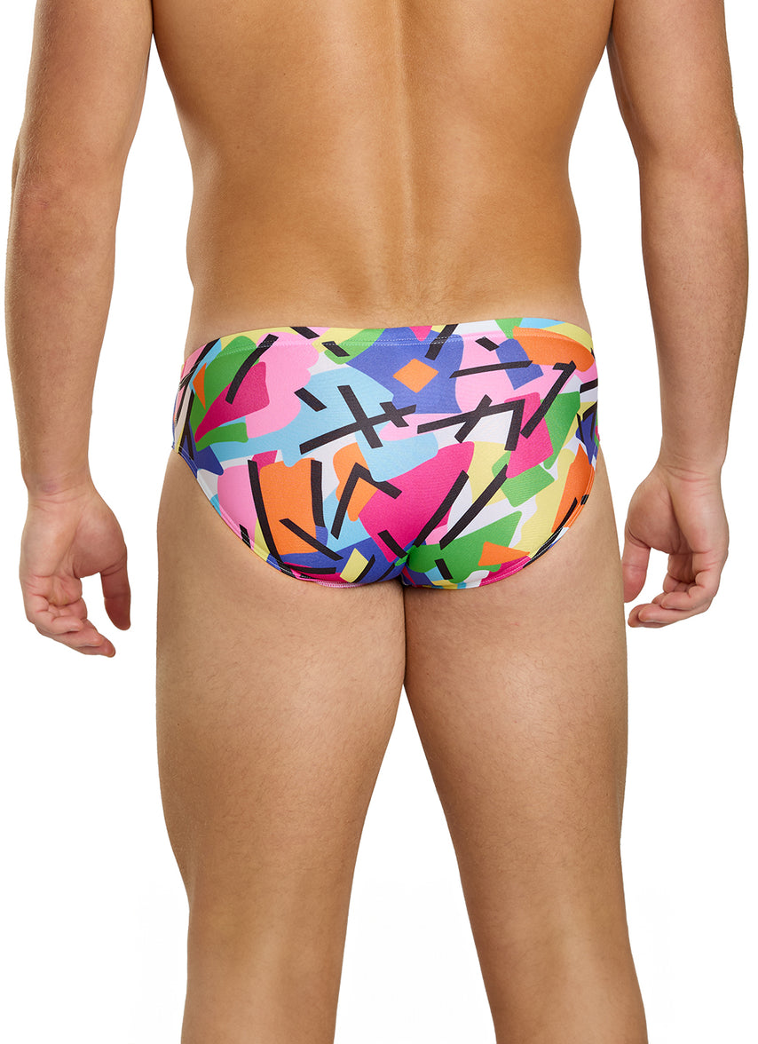 HydroLast Electric Pop Brief Swimsuit (26-40)