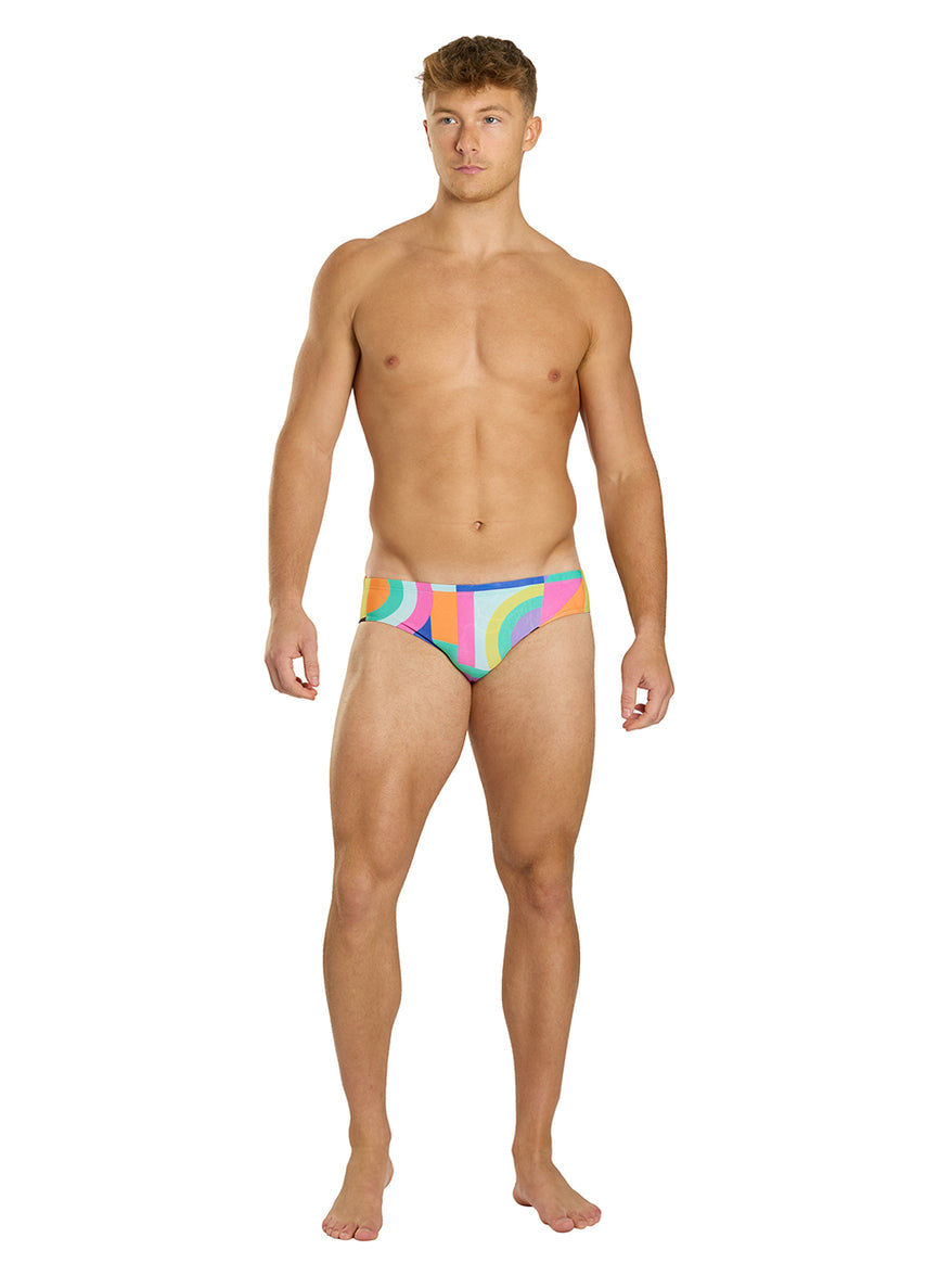 HydroLast Flashback Frenzy Brief Swimsuit (26-40)