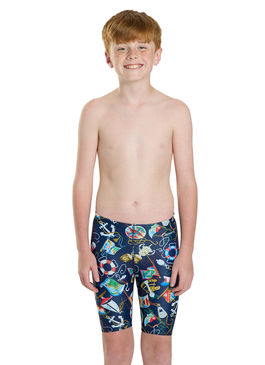 Anchors Away Jammer Swimsuit (22-44)