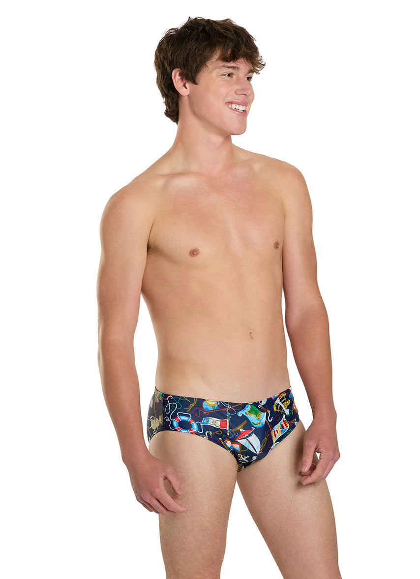 Anchors Away Brief Swimsuit (26-40)