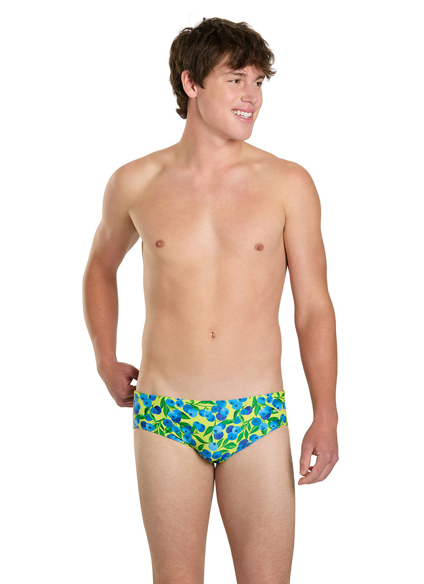 Blueberry Breeze Brief Swimsuit (26-40)