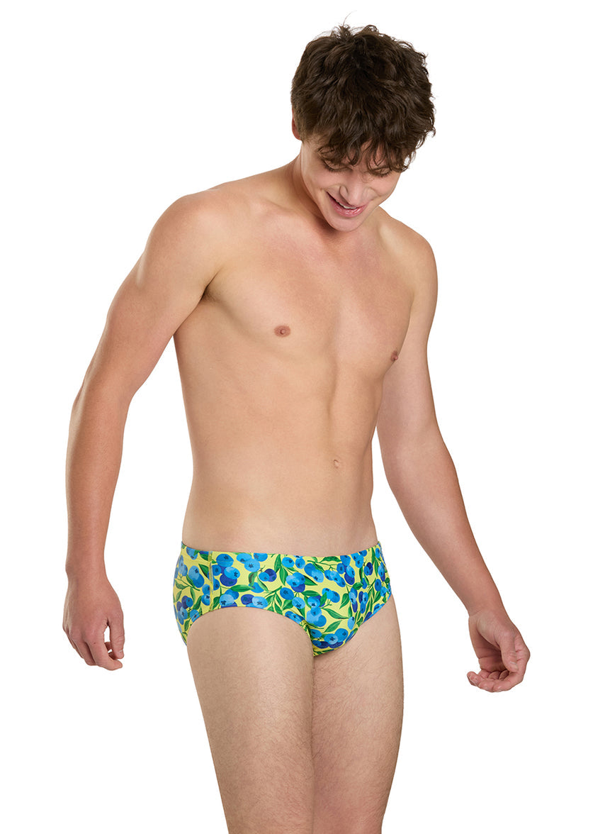 Blueberry Breeze Brief Swimsuit (26-40)