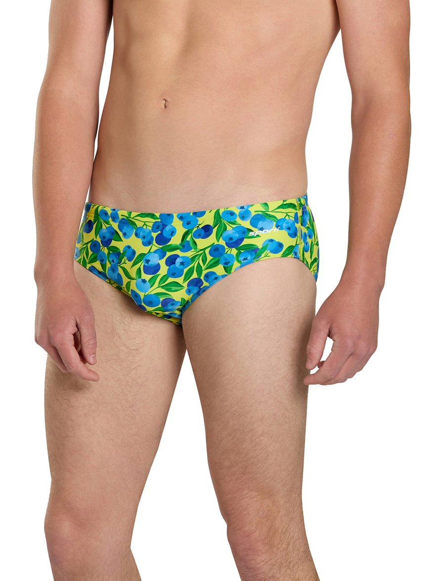 Blueberry Breeze Brief Swimsuit (26-40)