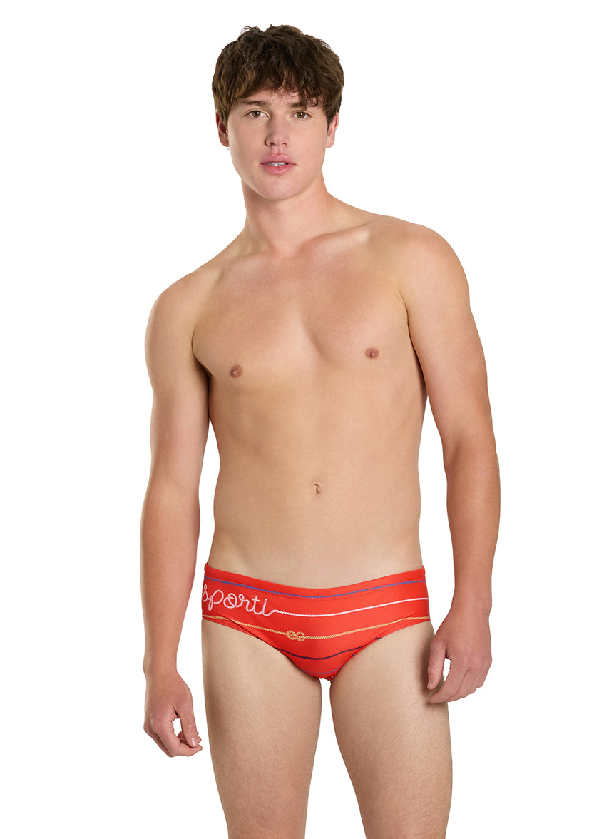 Sailor's Knot Brief Swimsuit (26-40)