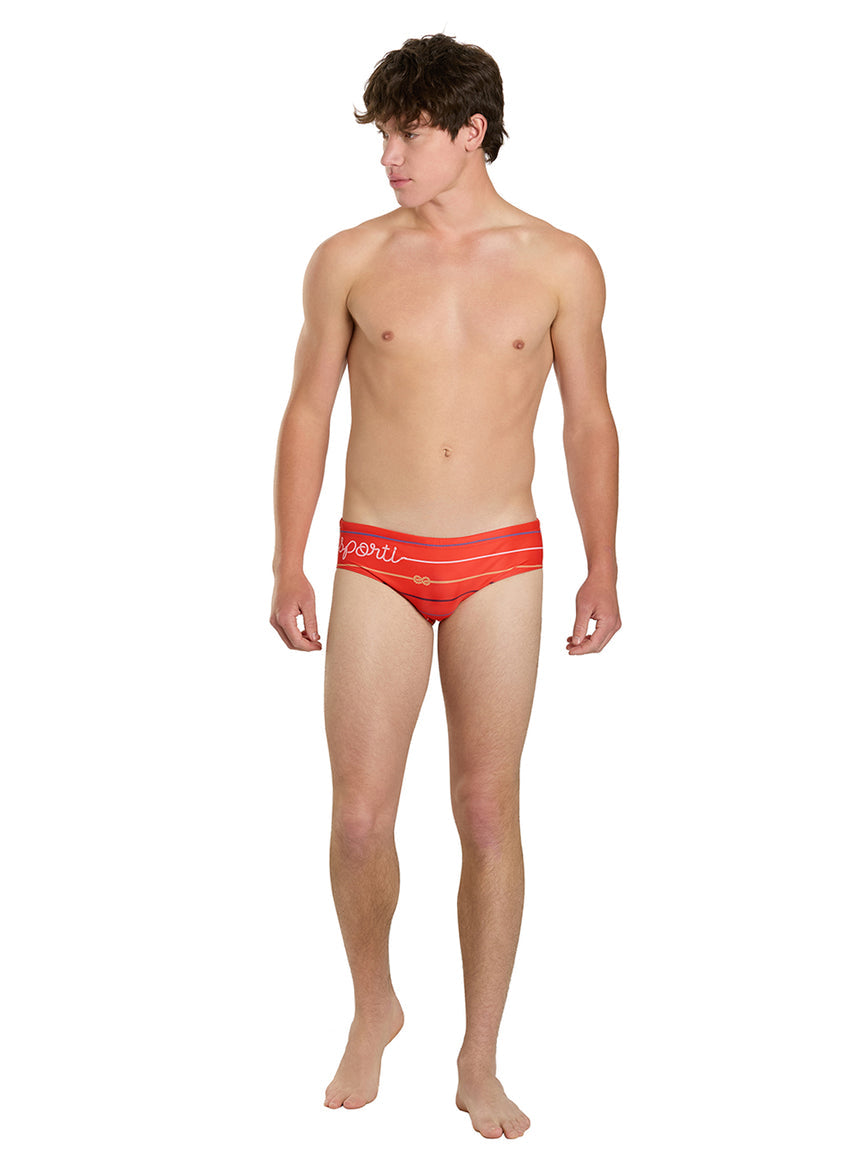 Sailor's Knot Brief Swimsuit (26-40)