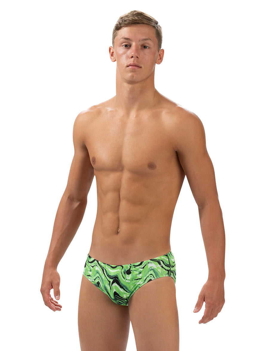 Men's Blaze Racer Brief Swimsuit
