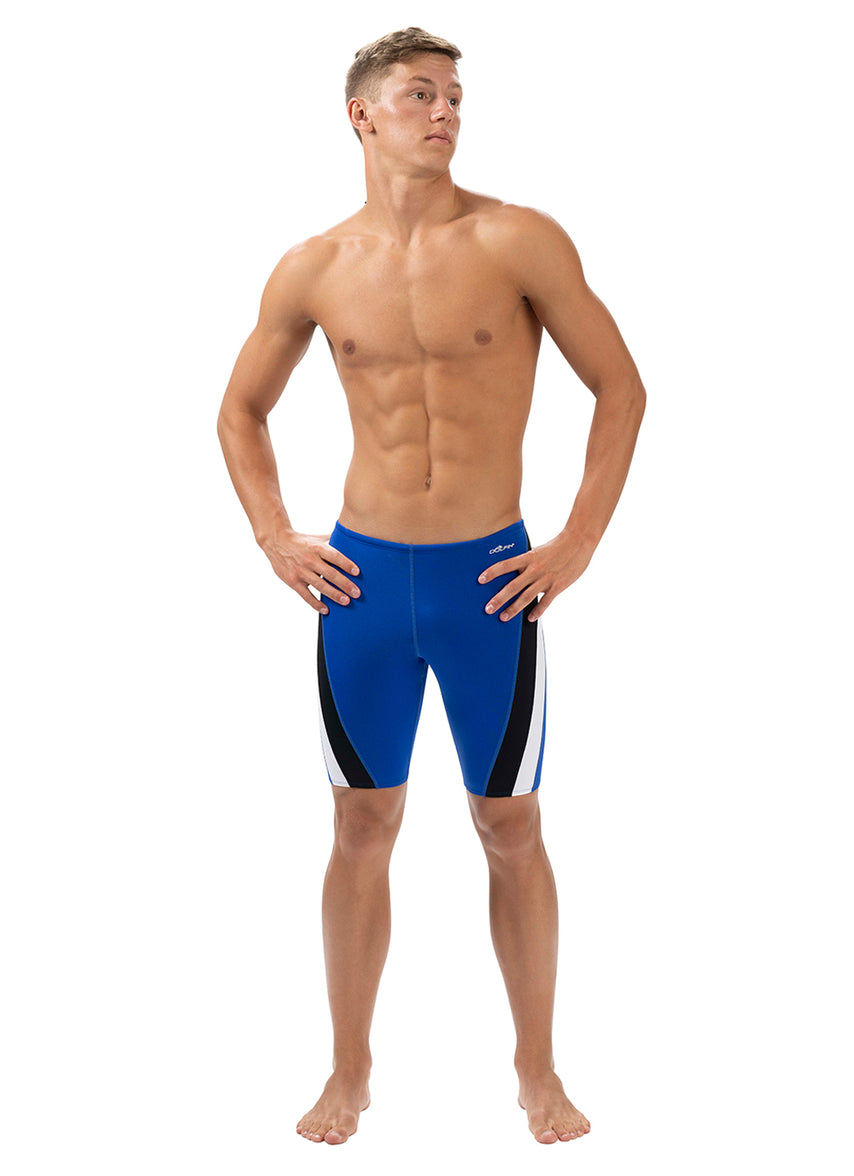 Men's Color Block Jammer Swimsuit