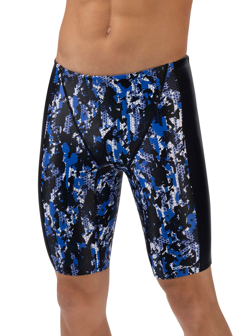 Men's Breaker Spliced Jammer Swimsuit