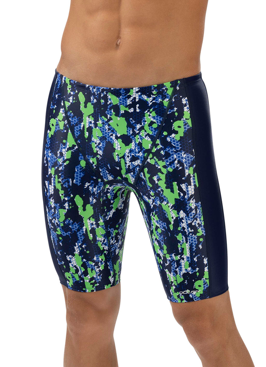 Men's Breaker Spliced Jammer Swimsuit
