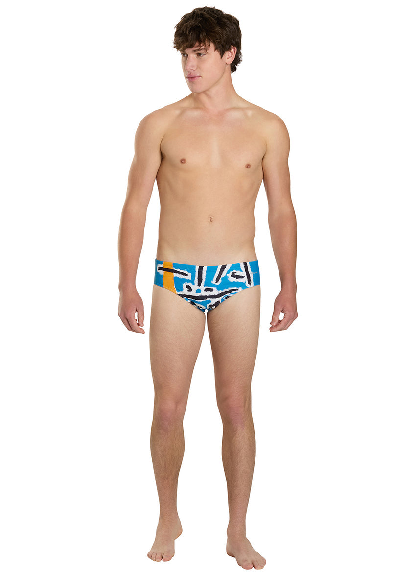 Senecio Splash Brief Swimsuit (26-40)