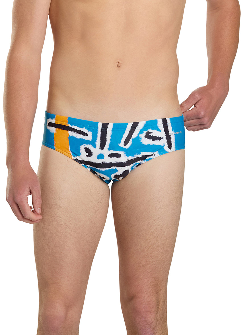 Senecio Splash Brief Swimsuit (26-40)