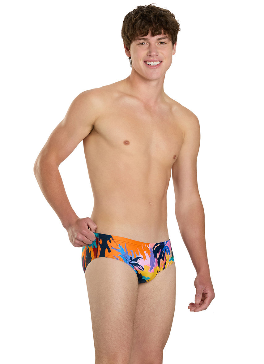 Tahitian Sunset Brief Swimsuit (26-40)