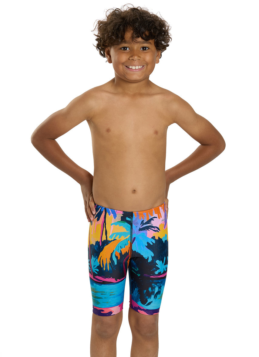Tahitian Sunset Jammer Swimsuit (22-44)